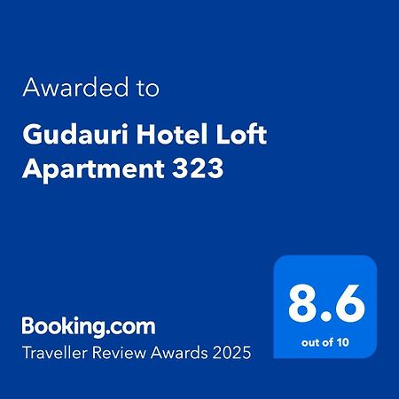 Gudauri Hotel Loft Apartment 323 מראה חיצוני תמונה